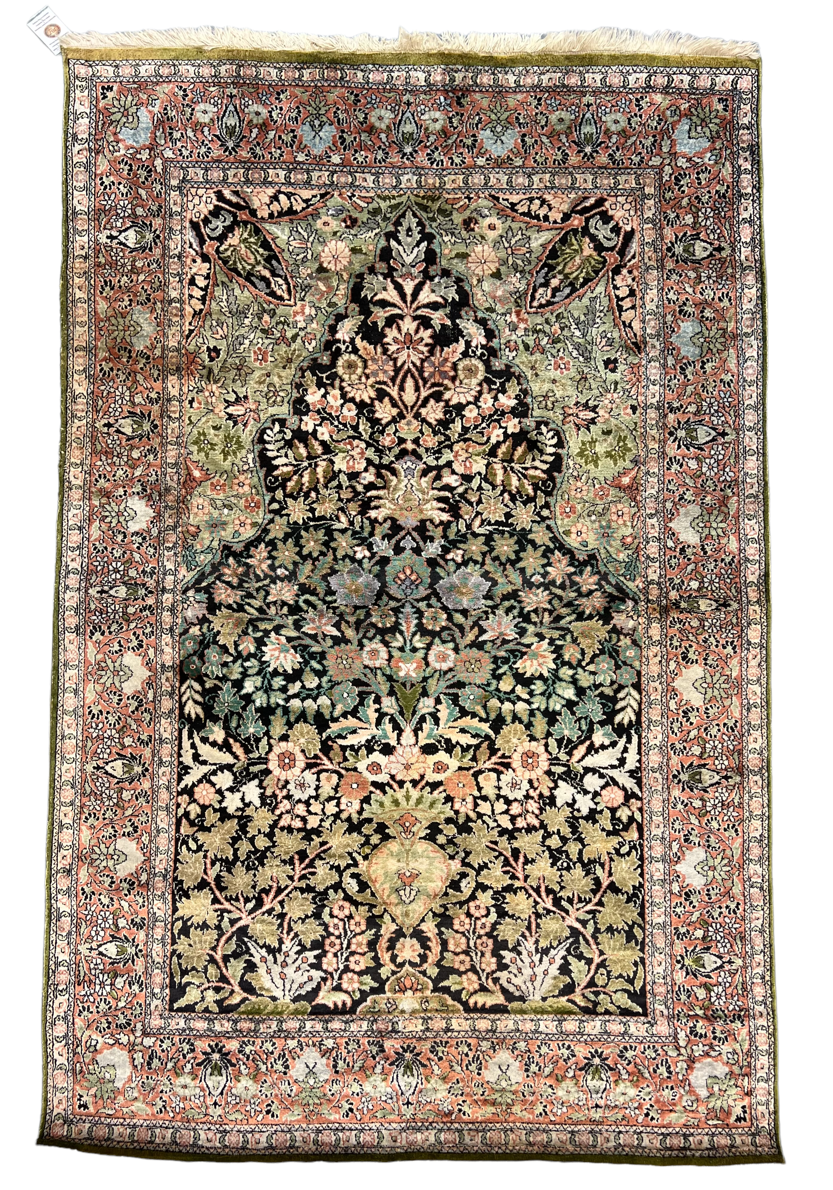 Antique Silk Rug